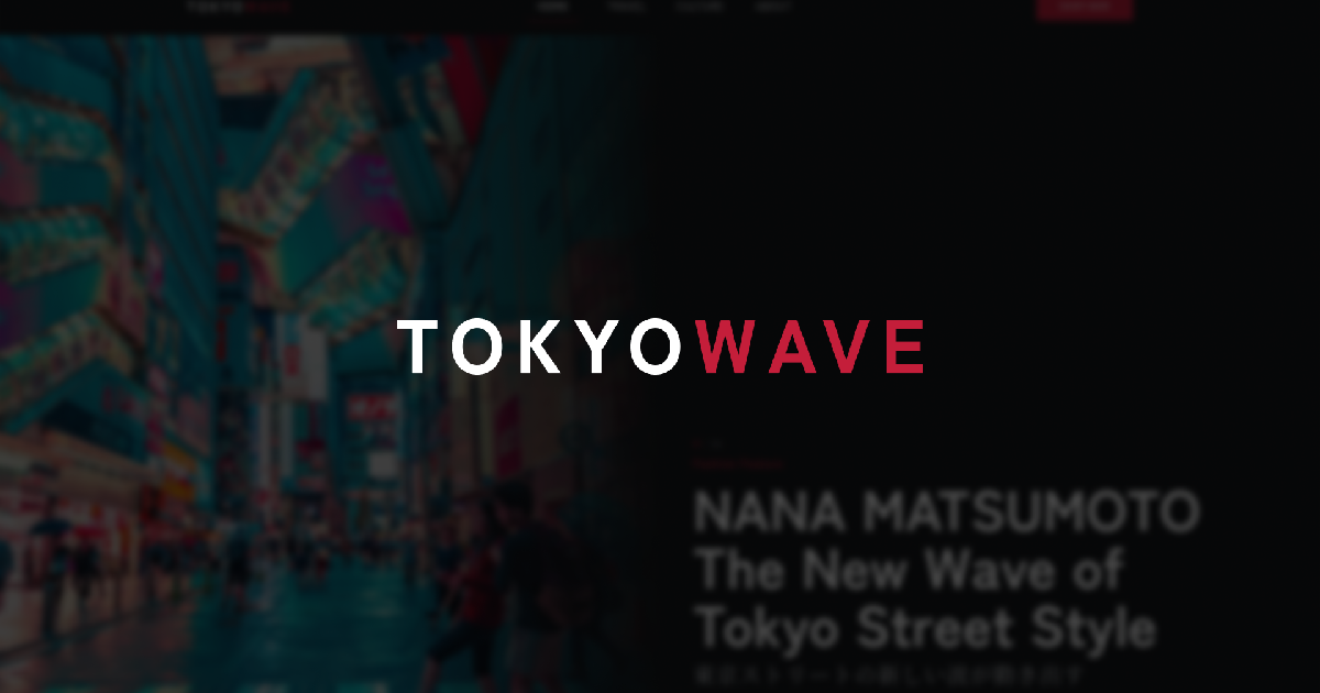 TOKYOWAVE